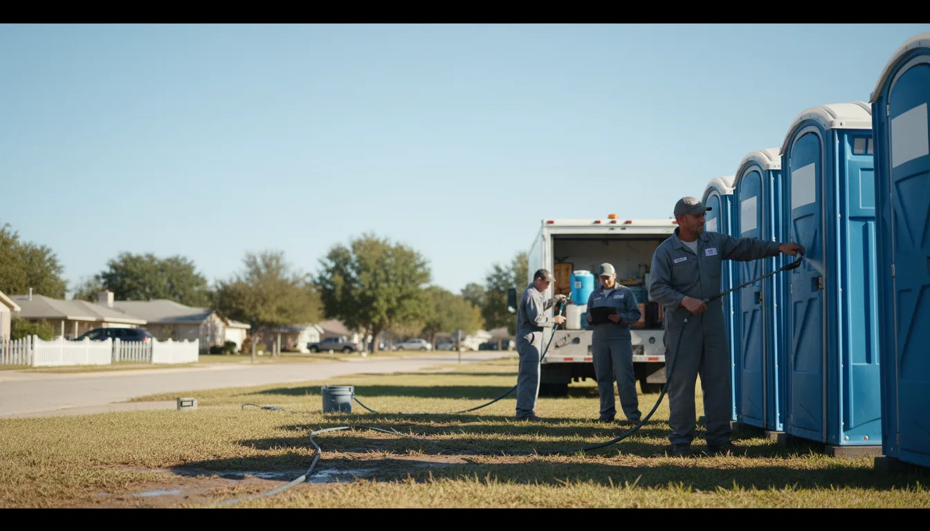 Long-Term Portable Toilet Rental in German Valley, IL near me